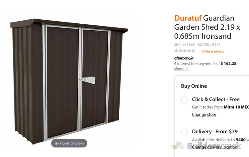 Assembly of Garden Shed ( 562165) Builderscrack