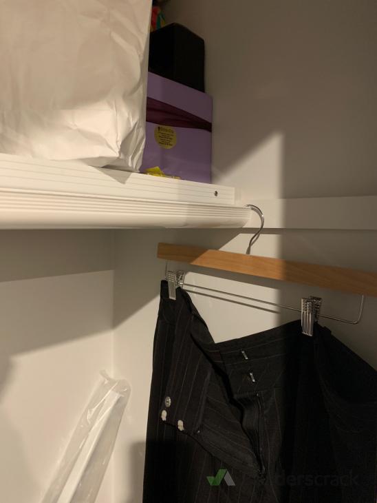 Removing wardrobe shelf ( 581420) Builderscrack