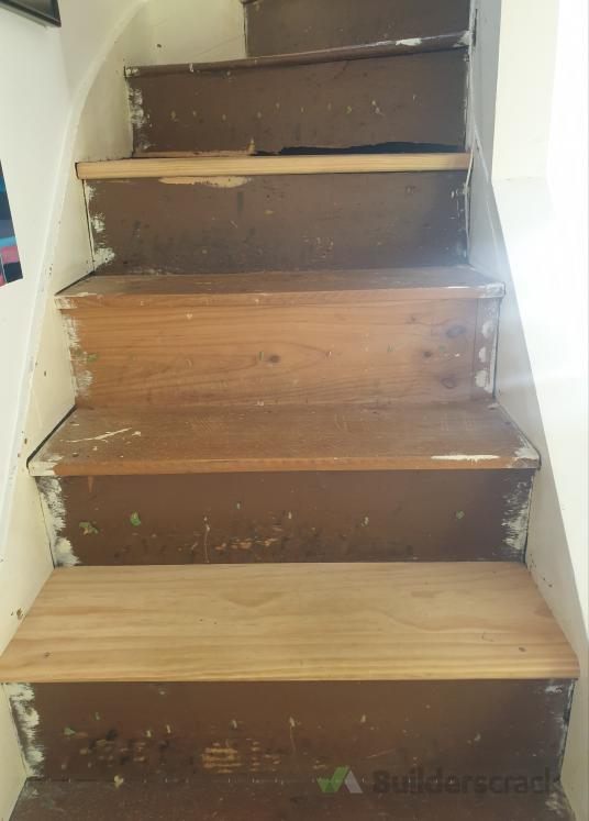 Stair restoration - board replacement (# 582123) | Builderscrack