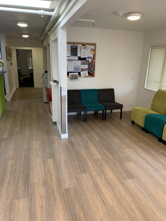 School reception refurbish