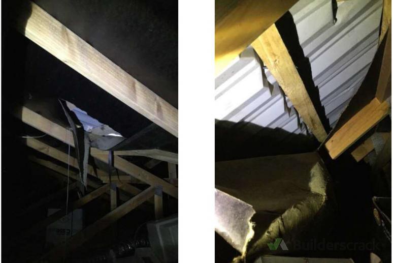 Fix roofing paper and roof space cleanup ( 587369) Builderscrack