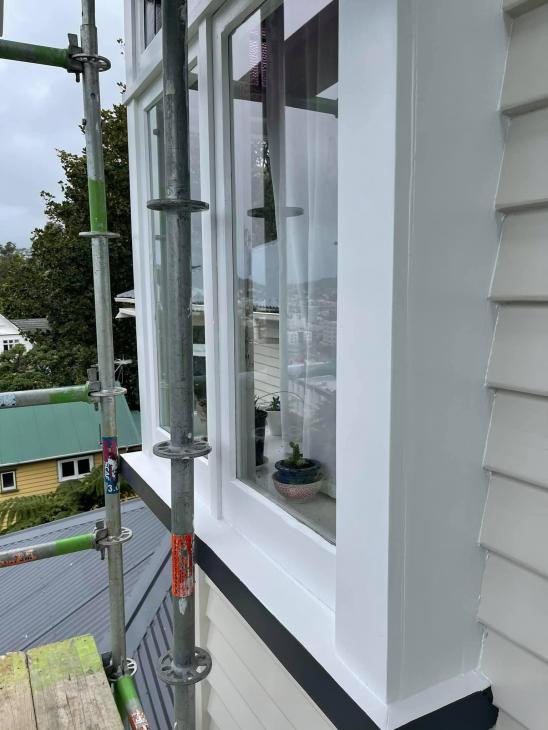 Window after painting