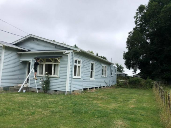 Another exterior painting- after