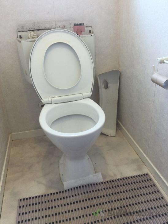 Caroma Toilet Water Pipe Leaking 2 ( 592665) Builderscrack