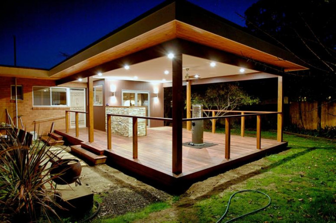 After - outside entertiment area