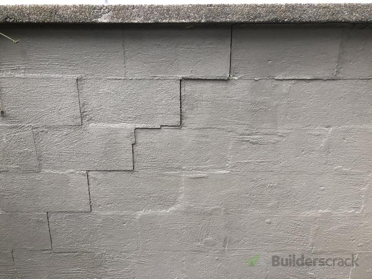 Block wall repair ( 603807) Builderscrack
