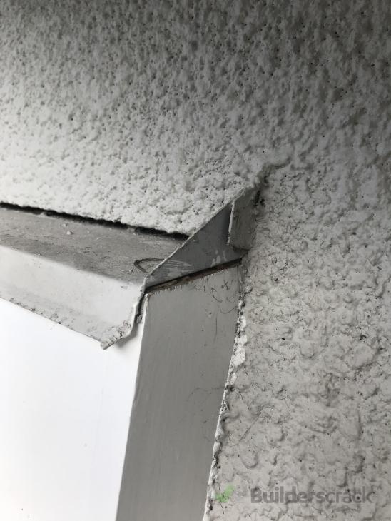 Gutter repair and add flashing to sliding door ( 604287) Builderscrack