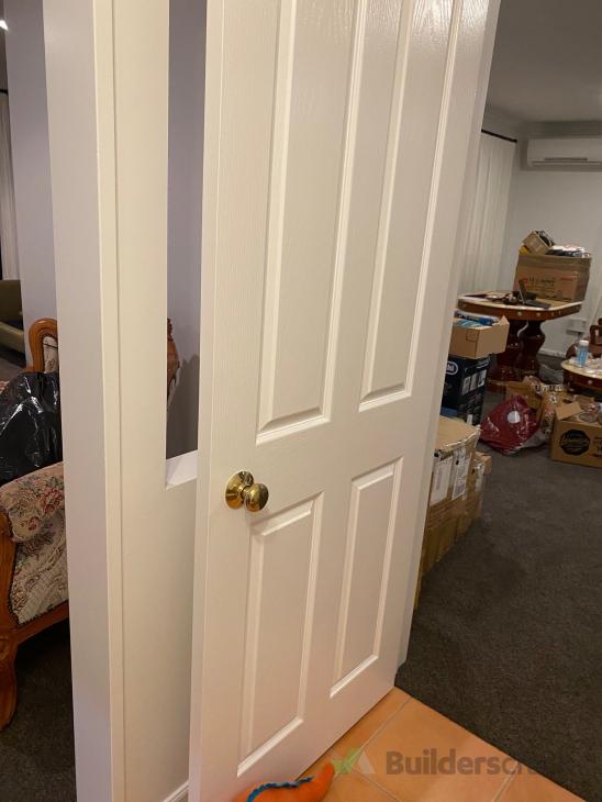 Installing 2 doors in between lounge and family room ( 608777