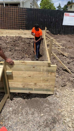 Foundation Prep work Near completion.