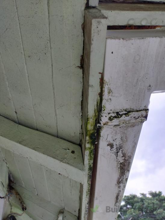 Fix leaking gutter and clean it out. ( 613226) Builderscrack