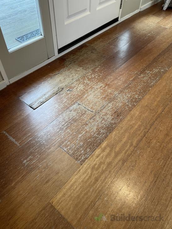 Water damage to floor boards ( 631431) Builderscrack