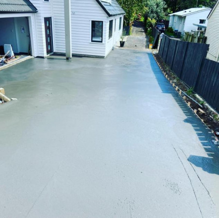 Concrete - Ready for wash off