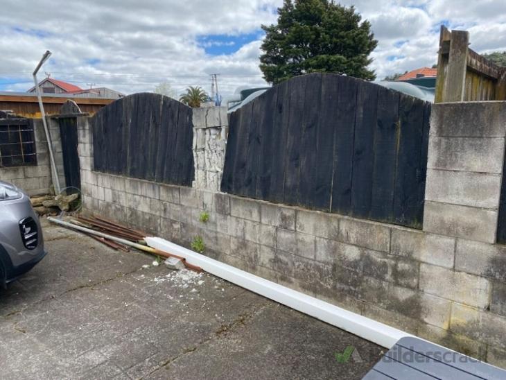 Cinder Block - Fence Replacement (# 659927) | Builderscrack
