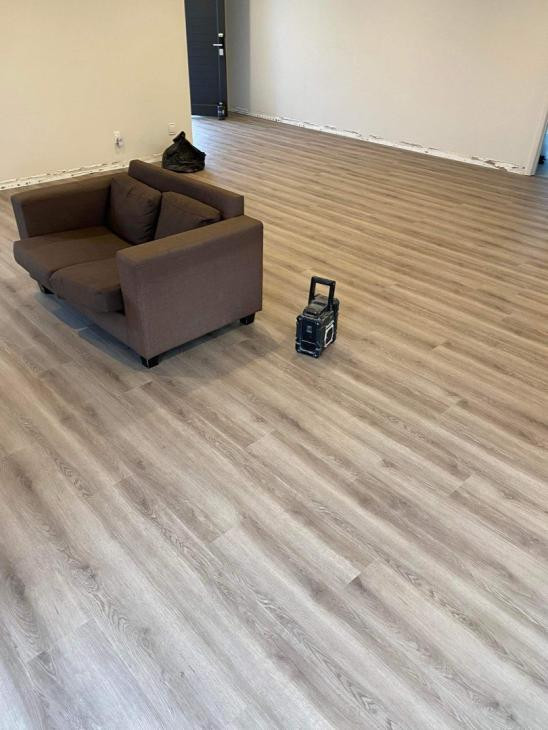 80m2 Duracore  flooring with cork backing and Green benefits