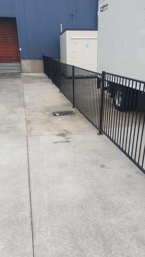 Drainage, slab and fence install