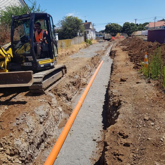 Power Conduit install