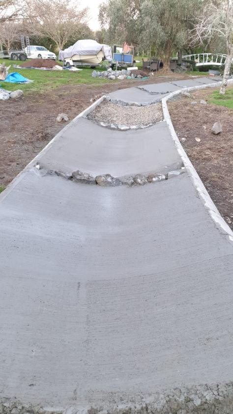 Concrete Swale