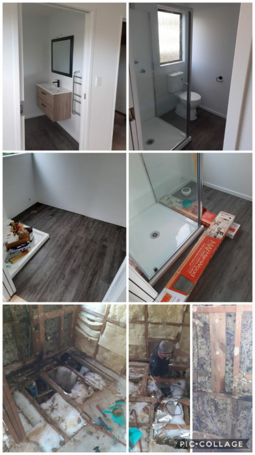 Complete bathroom renovation