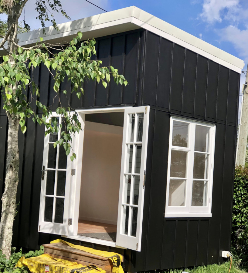 Sleep out cabin with loft