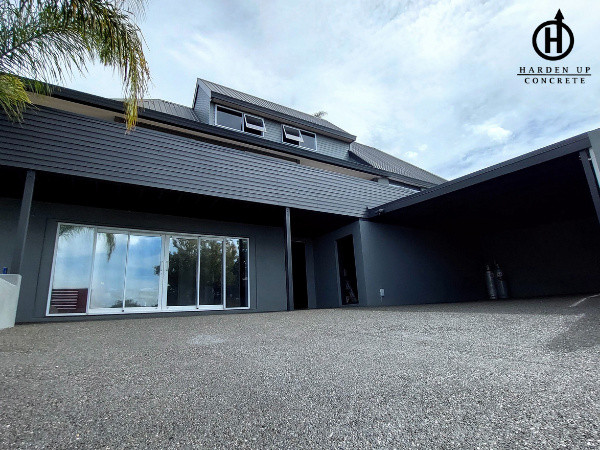 Existing Driveway - Exposed Aggregate