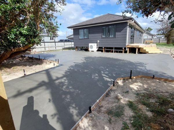 New Driveway - Plain Concrete