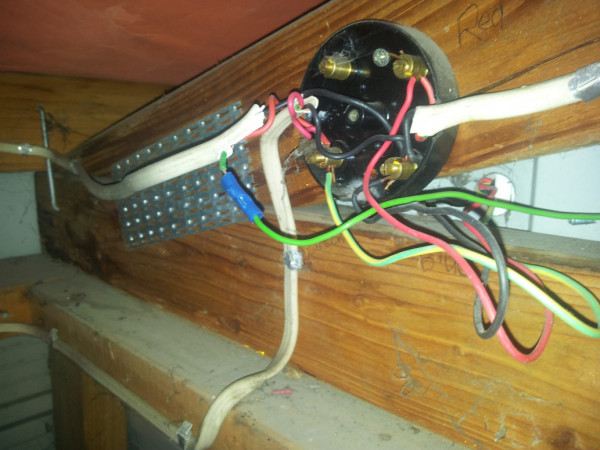 is the garage wiring safe?