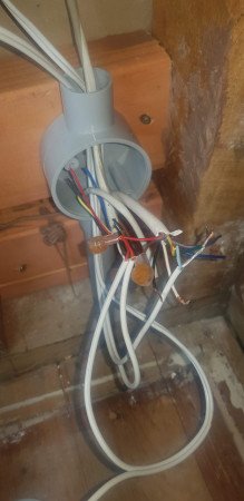 is the garage wiring safe?