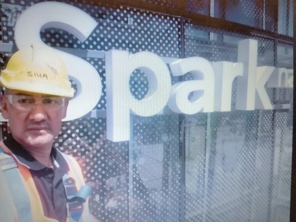 OUTSIDE WALL SPARK BUILDING CHCH