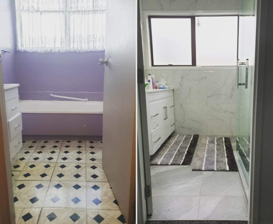 Bathroom renovation