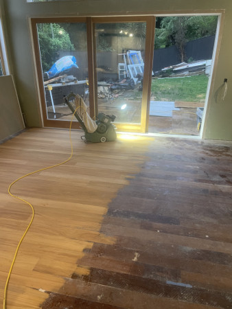 First cut recycled rimu.