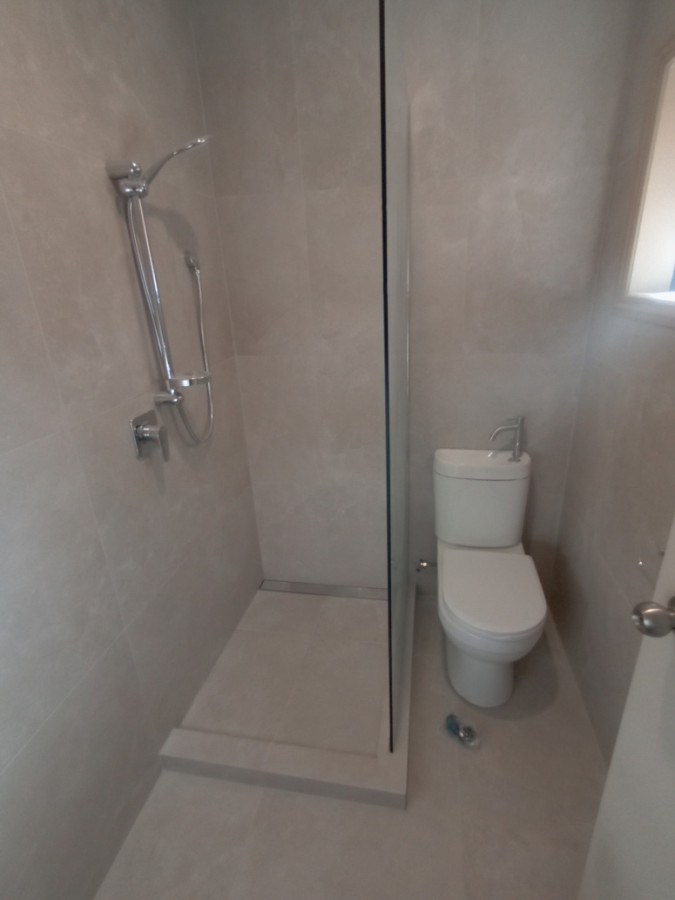 Toilet to shower room extension Builderscrack