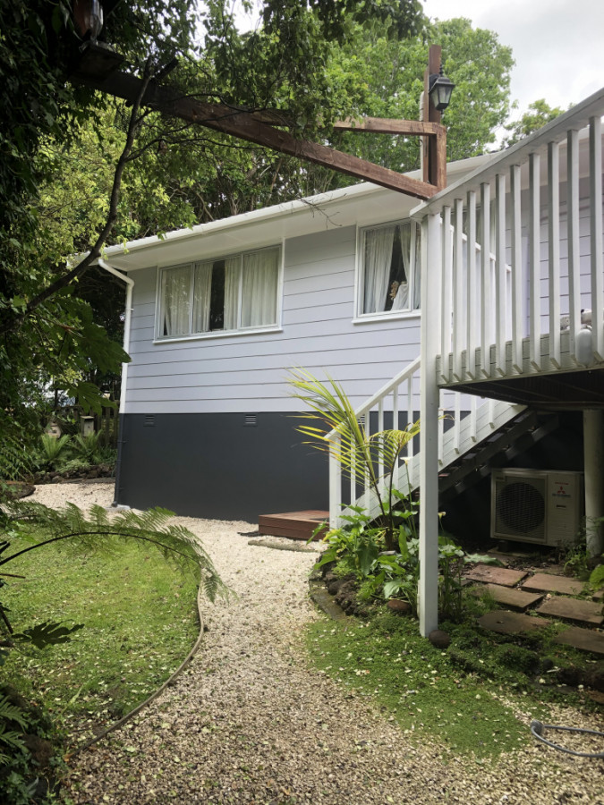 House painting interior and exterior.Cleaning and restraining decks